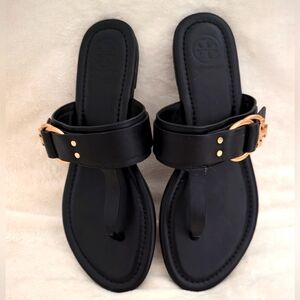 Tory Burch Marsden Flat Slide Thong Sandal.